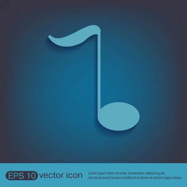 Musical note. character singing — Stock Vector © Little_cuckoo 78558822