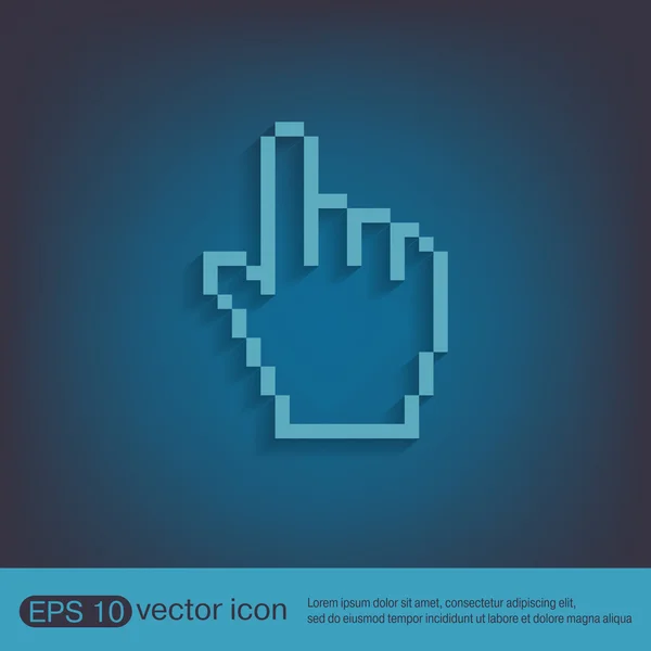 Mouse hand cursor — Stock Vector