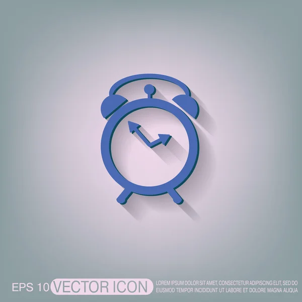 Alarm pictogram .clock — Stockvector