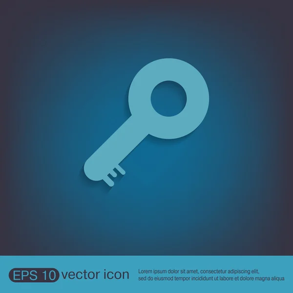 Key symbol icon — Stock Vector