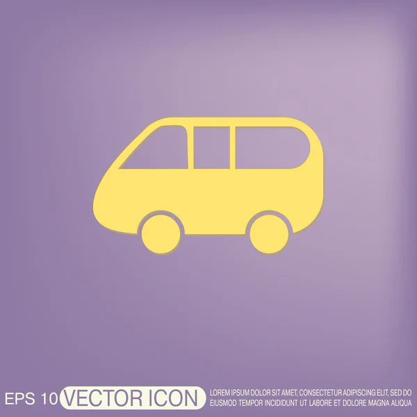 Carro ícone. Veículos — Vetor de Stock