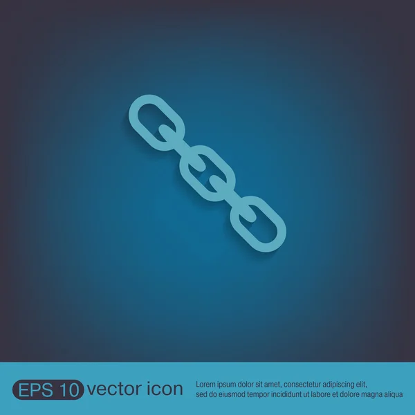 Links, chain icon — Stock Vector