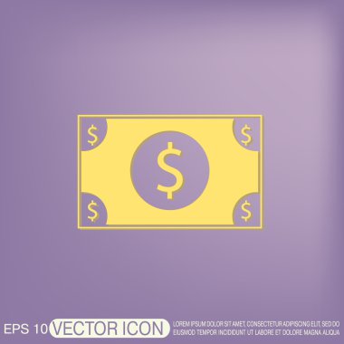 Doları bill simgesi