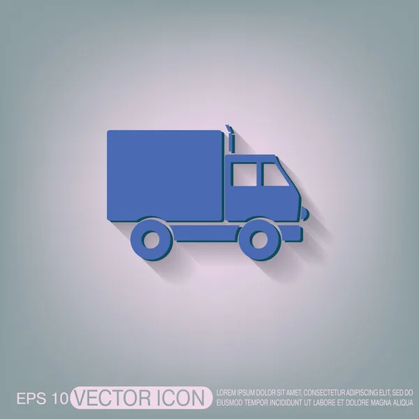 Truck Logistic icon. — Stock Vector