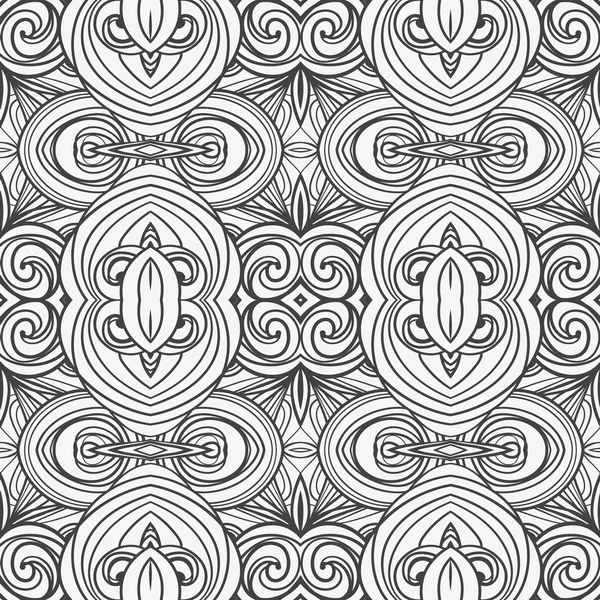 Abstract seamless ornament pattern. — Stock Vector