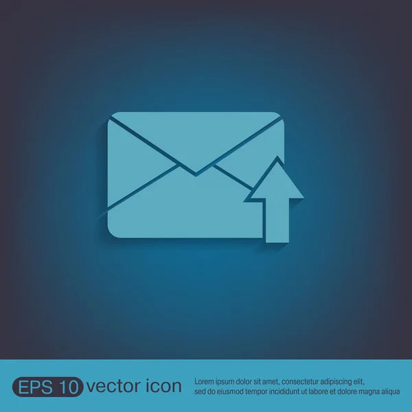 Briefumschlag. E-Mail-Symbol — Stockvektor