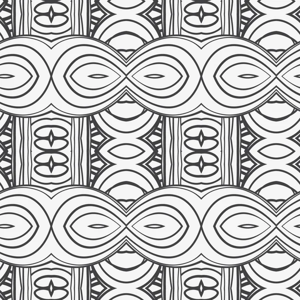 Abstract seamless ornament pattern — Stock Vector