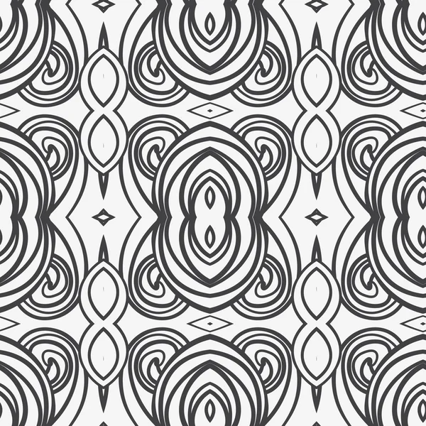 Abstrakta sömlösa prydnad mönster — Stock vektor