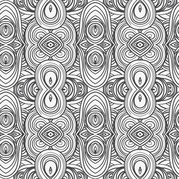 Patrón de ornamento sin costura abstracto — Vector de stock