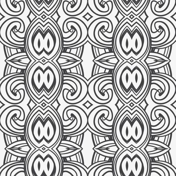 Patrón de ornamento sin costura abstracto — Vector de stock