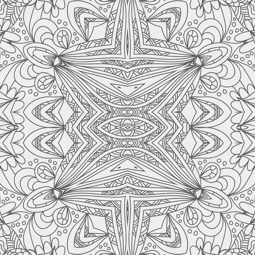 Abstract seamless ornament pattern