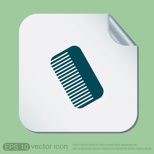 Symbol of hair and beauty salon — Stock Vector