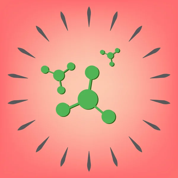 Symbol für Physik oder Chemie — Stockvektor