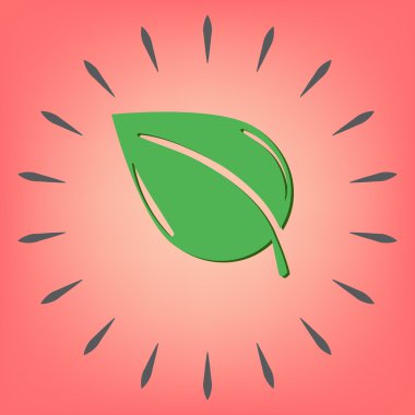 Yaprak işareti simgesi