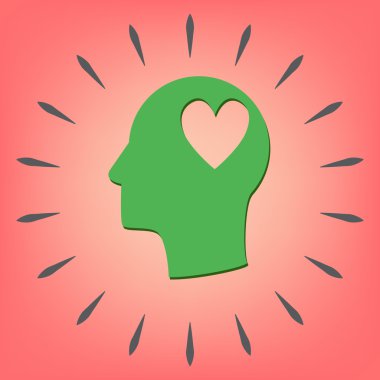 adam ve kalp simgesi hakkında fikrini