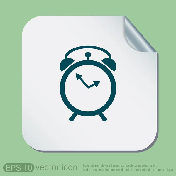 Alarm icon sign — Stock Vector