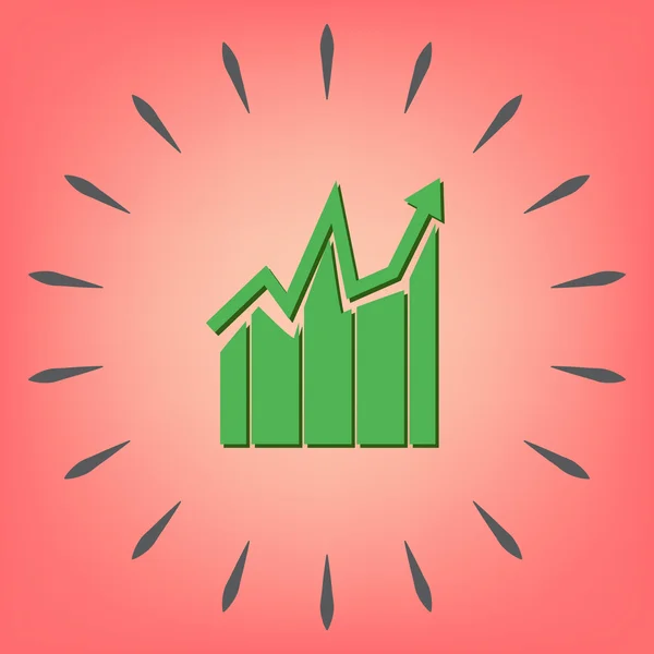 Figura diagrama gráfico — Vector de stock