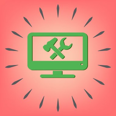 monitör, simge ayarları