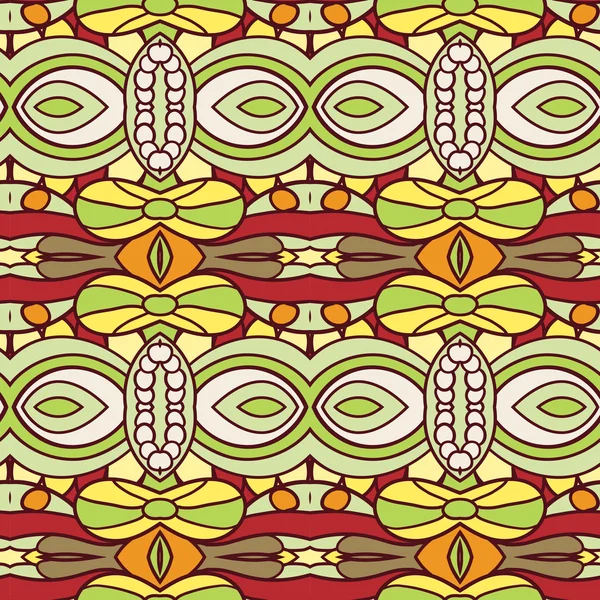 抽象的なシームレスな装飾パターン — ストックベクタ