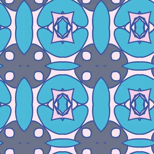 Abstracte naadloze ornament patroon — Stockvector