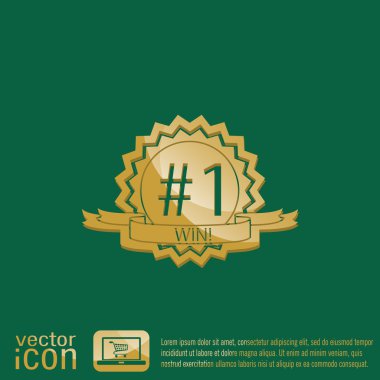 ilk şerit rozet simgesi yerleştir.