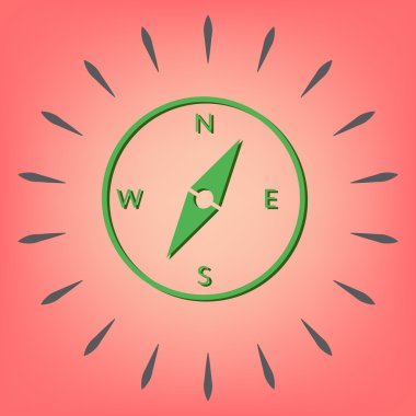 Pusula, simge orienteering, seyahat