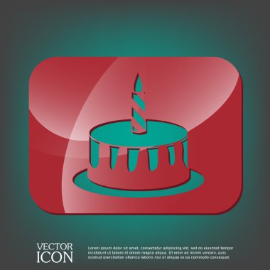 doğum günü pastası simgesi
