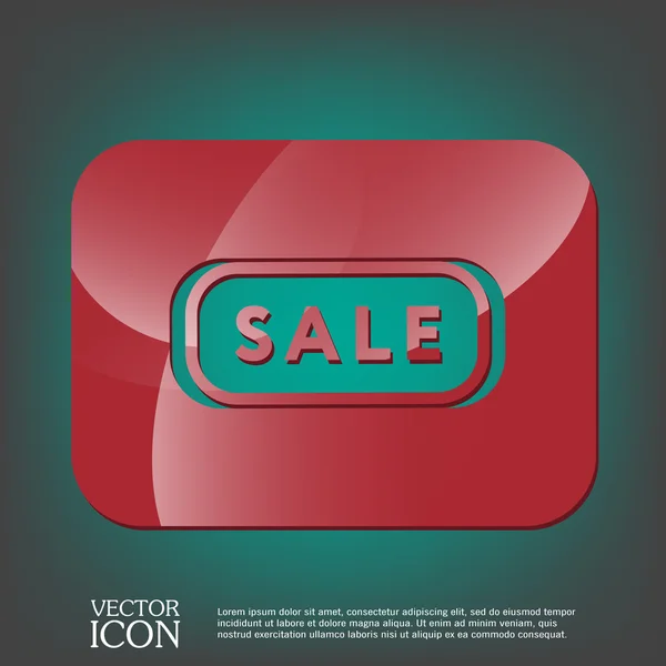 Sale label sign icon. — Stock Vector