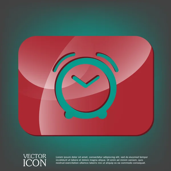 Diseño de icono de alarma — Vector de stock