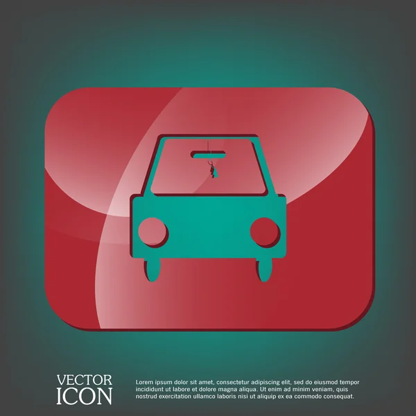 Icono de coche. Vehículos . — Vector de stock