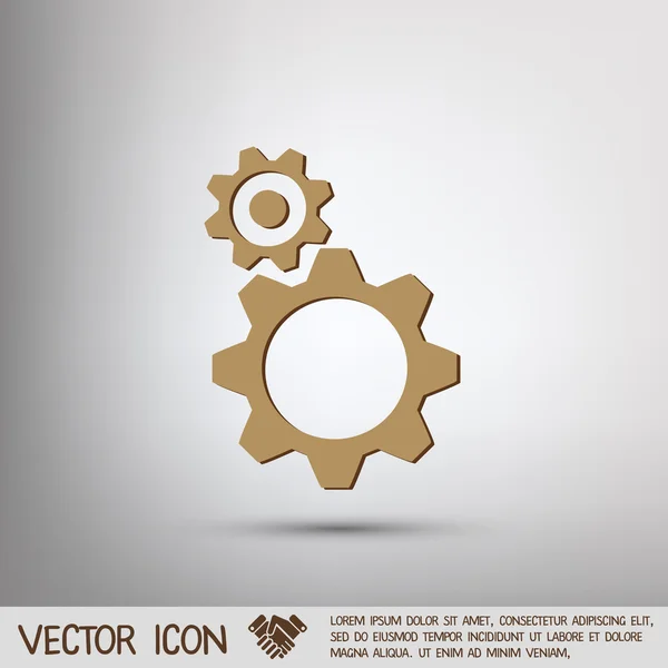 Configuración y reparación de iconos — Vector de stock