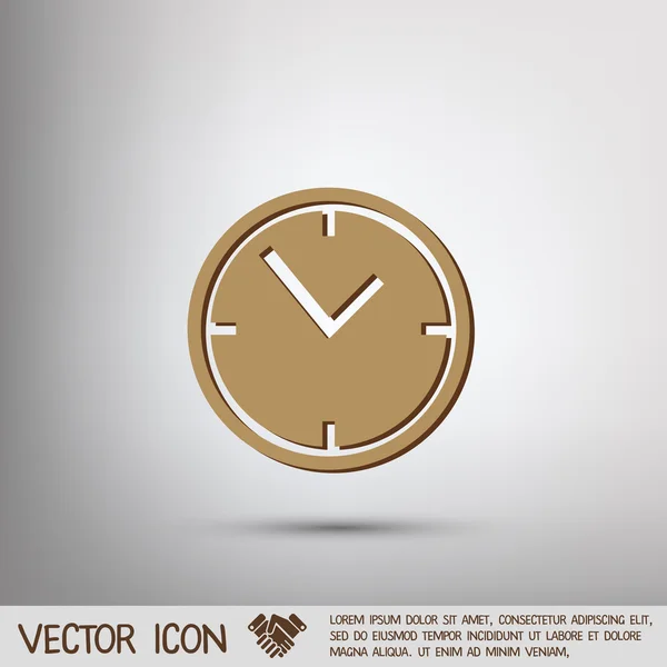 Reloj relojes icono — Vector de stock