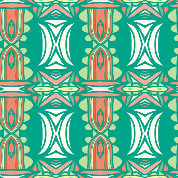 Abstracte naadloze ornament patroon — Stockvector