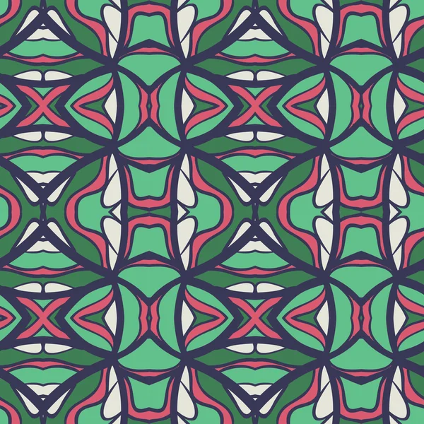 Patrón de ornamento sin costura abstracto — Vector de stock