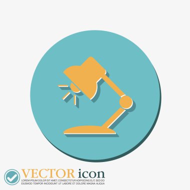 Masa lambası simgesi