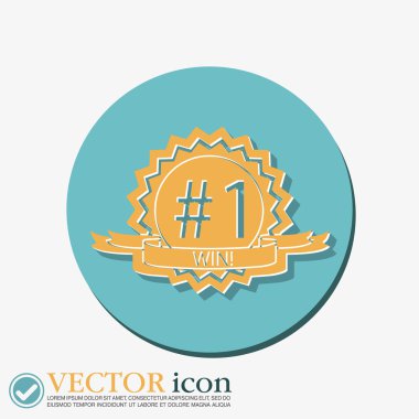 ilk şerit rozet simgesi yerleştir.