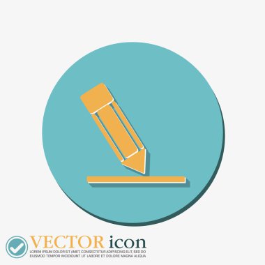 Kağıda kalem ya da kalem yazma.