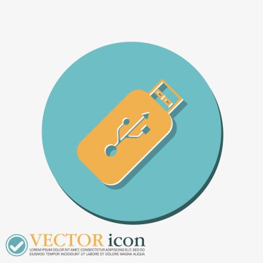 USB flash simgesi disk