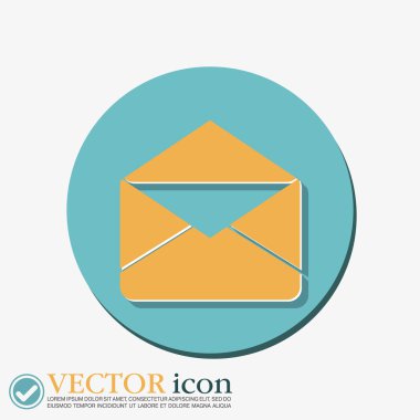 posta zarf. e-posta simgesi