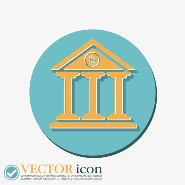 banka binası simgesi