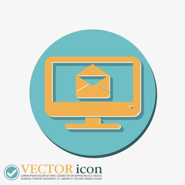 mektup zarfı, posta simgesini