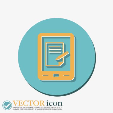 Kağıt kaplı tablet.