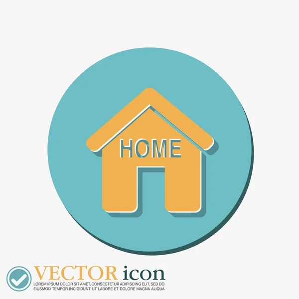 House icon. Home sign — Stock Vector