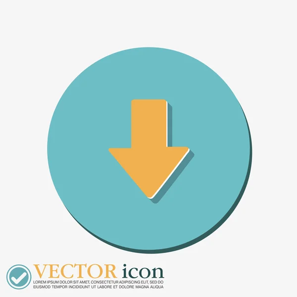 Web pijlpictogram — Stockvector