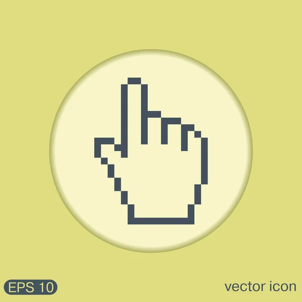 Egérmutató kéz — Stock Vector