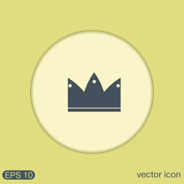 Crown icon sign — Stock Vector