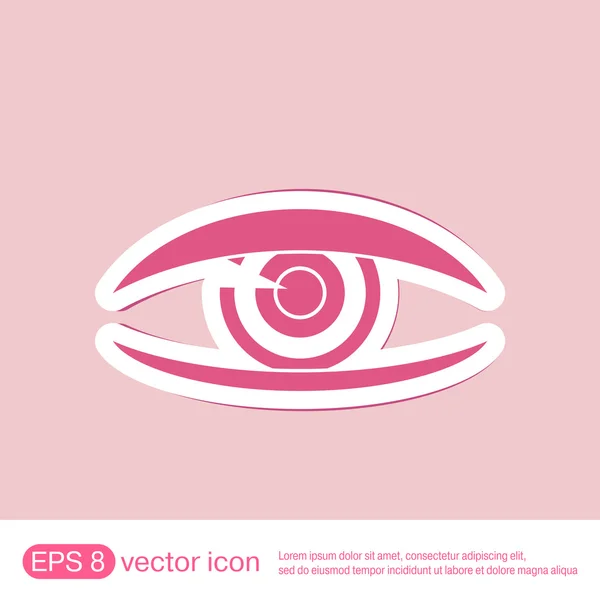 Eye icon sign — Stock Vector