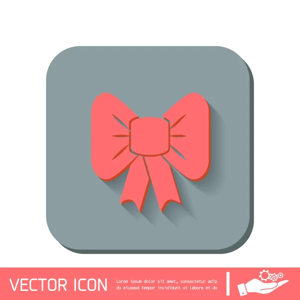 Signo de icono de arco — Vector de stock