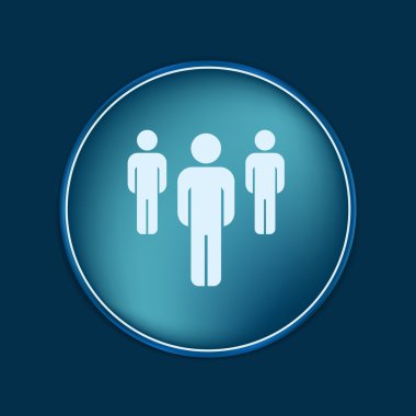 bir erkek simgesi silüeti