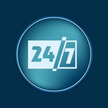 bir gün ve 7 gün 24 Saat Açık